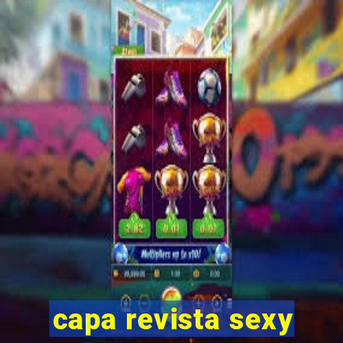 capa revista sexy